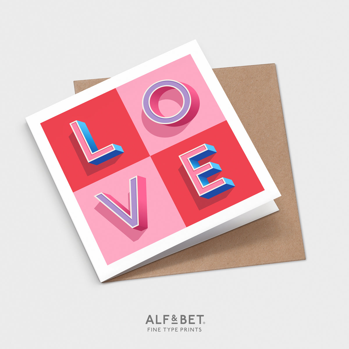 Valentine’s Day Card from Alf and Bet.