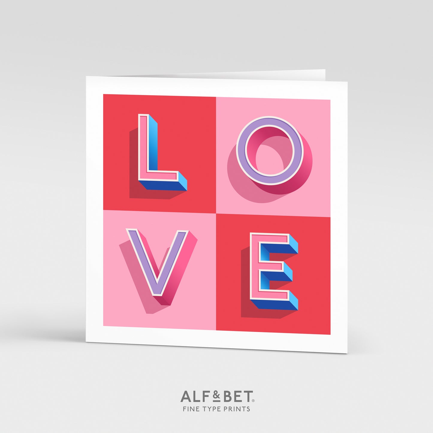 Valentine’s Day Card from Alf and Bet.