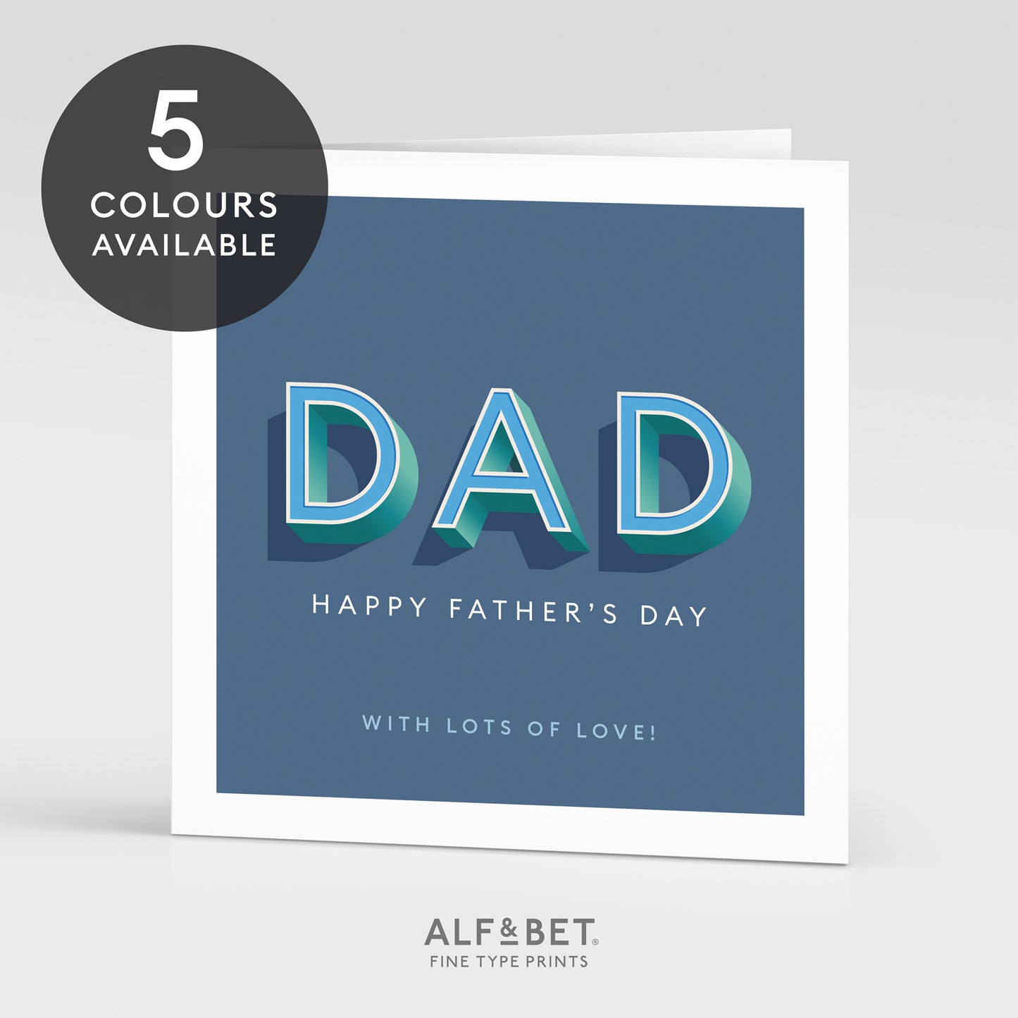 Personalised Father’s Day Card
