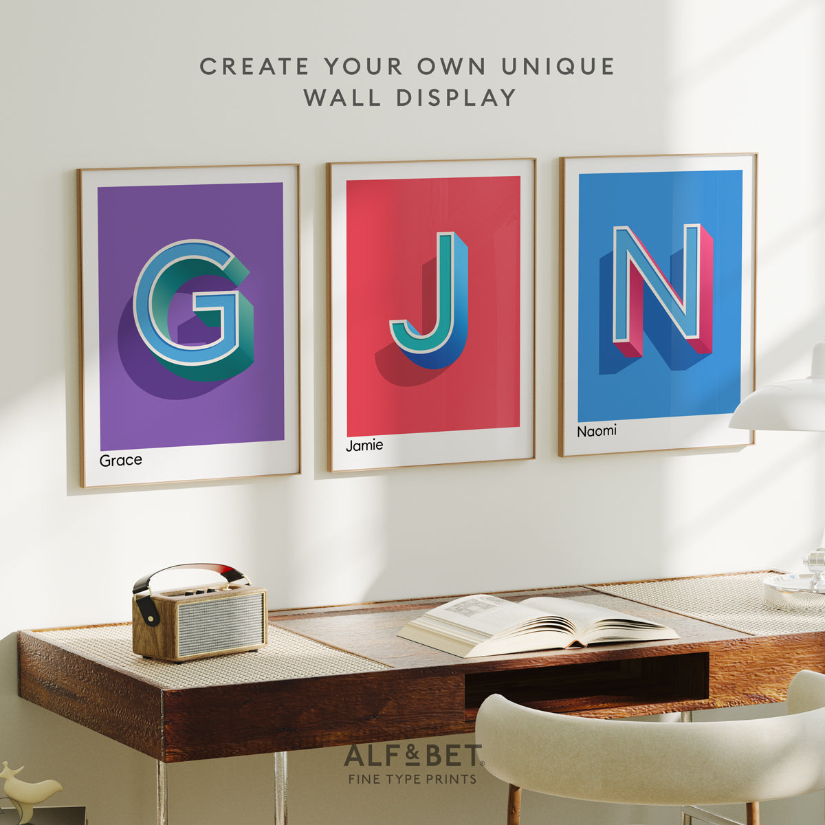Personalised Name and Letter Prints