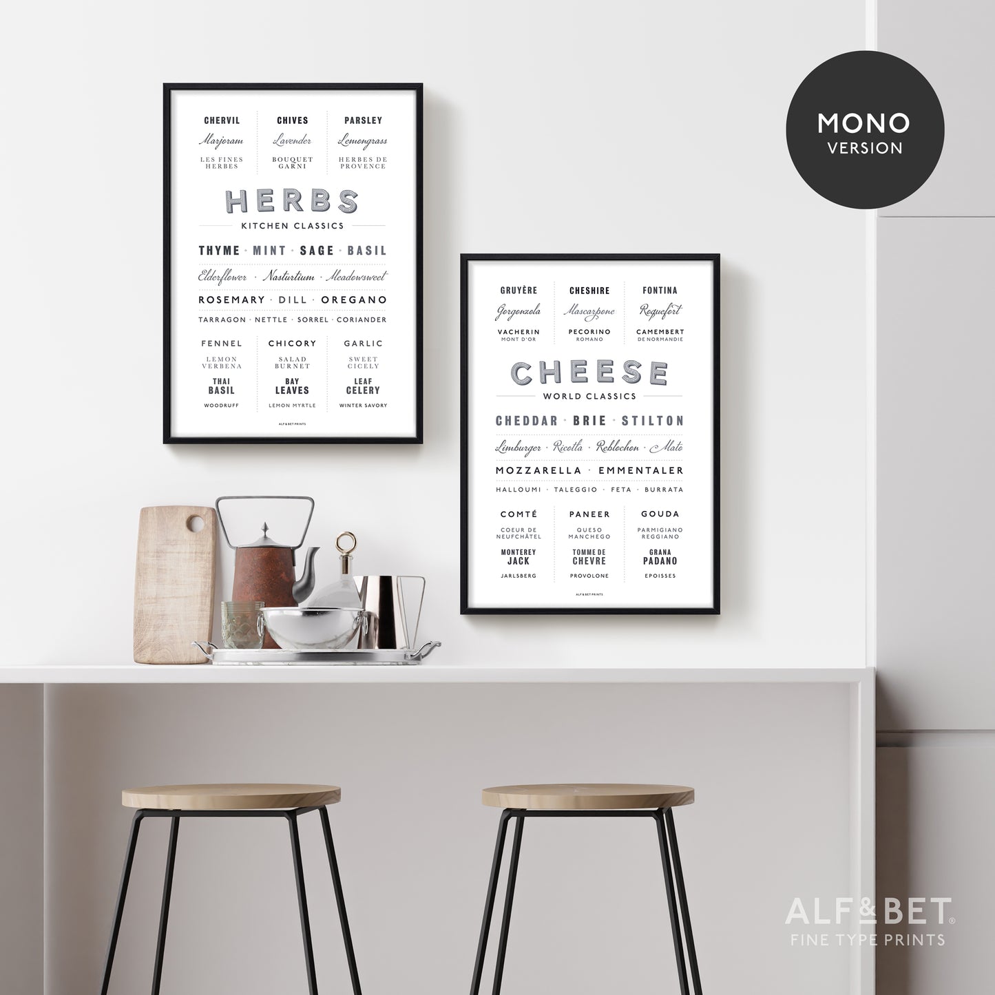 classy cheese poster