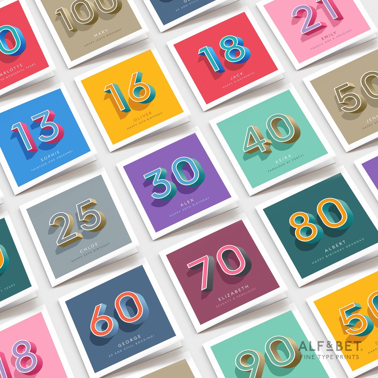 Personalised Birthday Cards