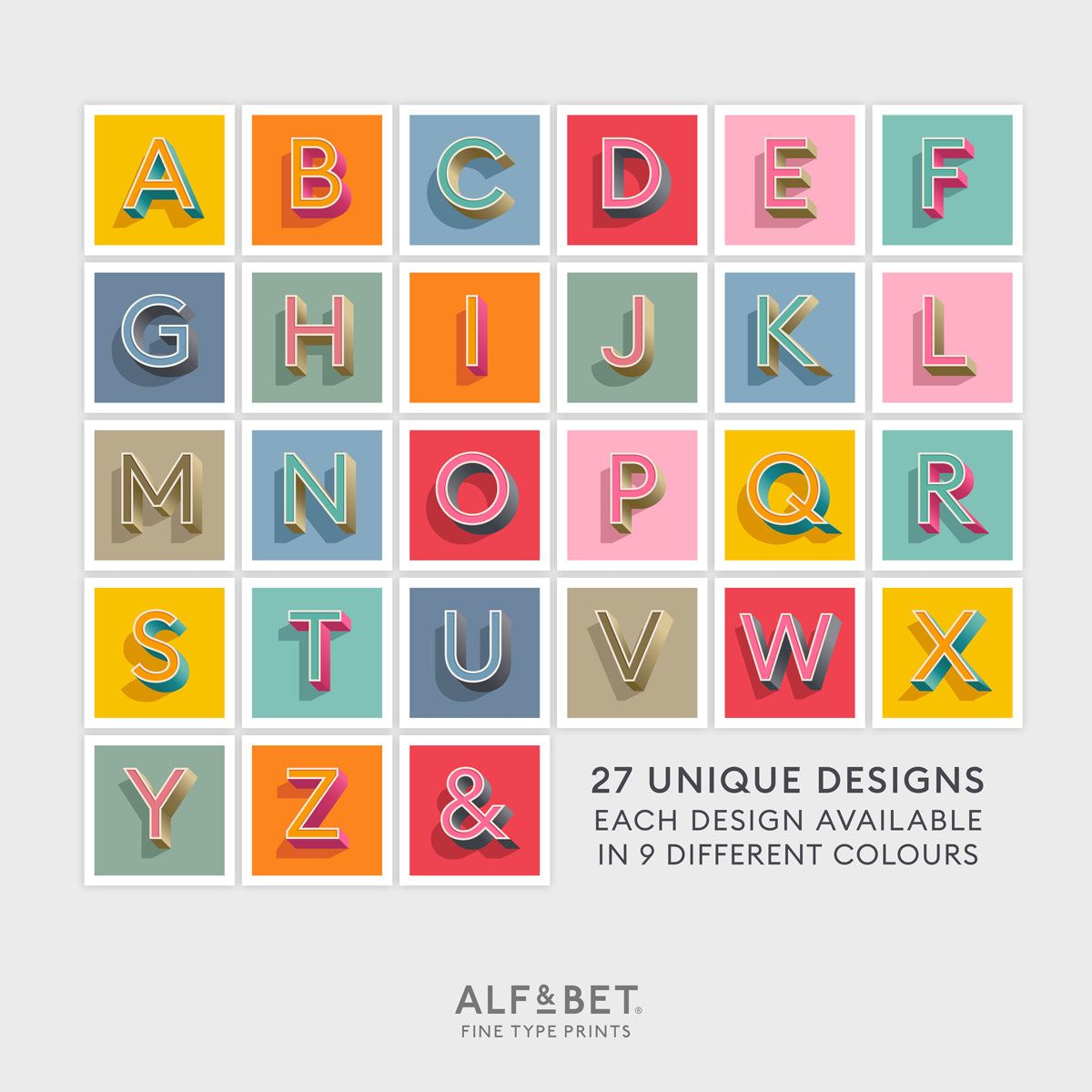 Alphabet Birthday Card - Letter K