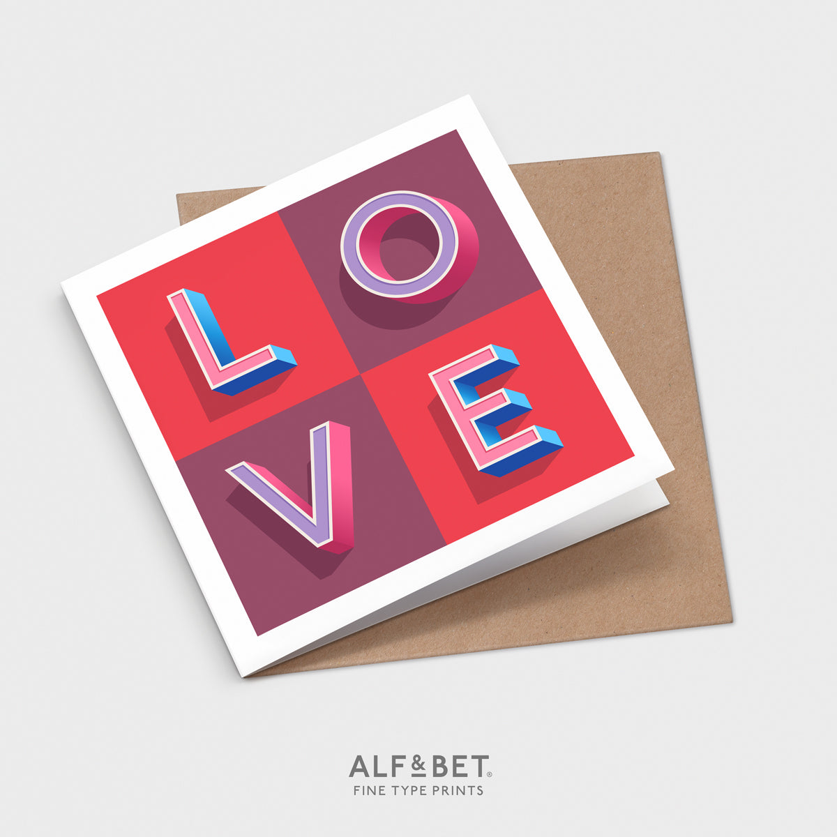 Valentine’s Day Card from Alf and Bet.