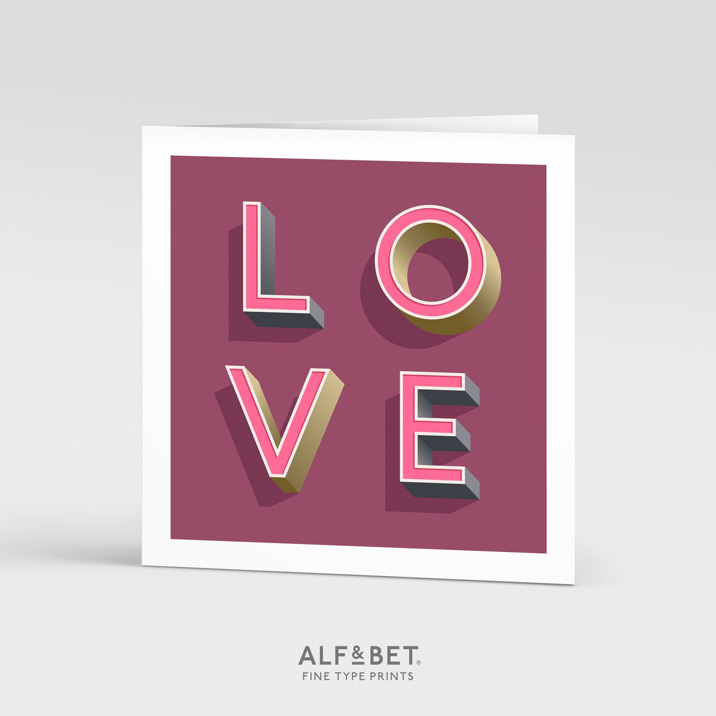 Valentine’s Day Card from Alf and Bet.