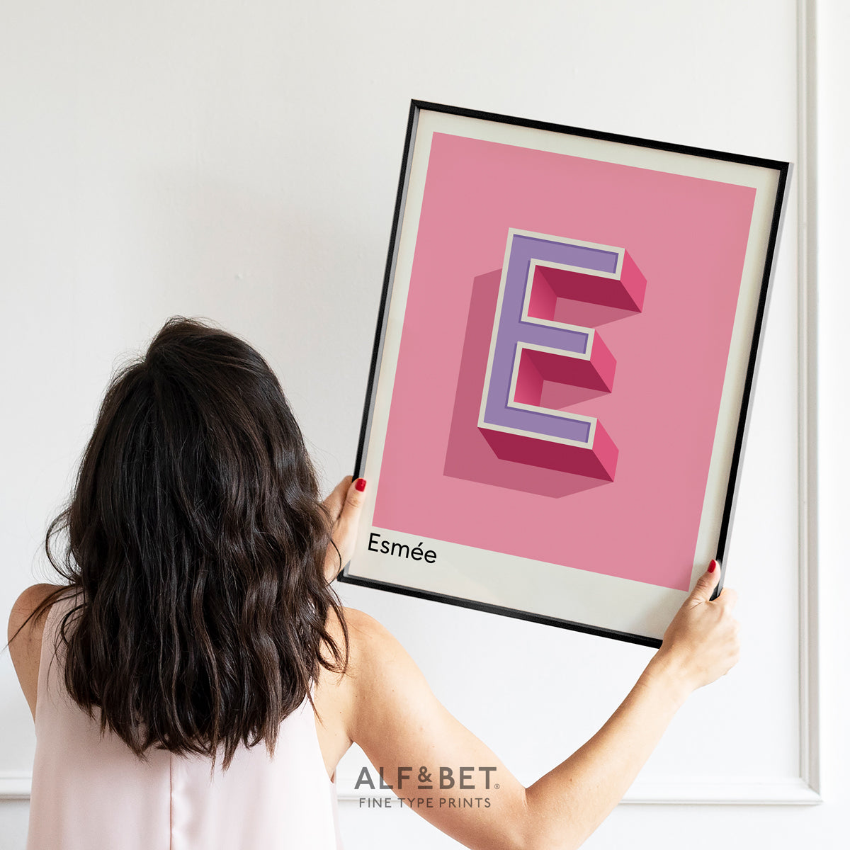 Personalised Name and Letter Print