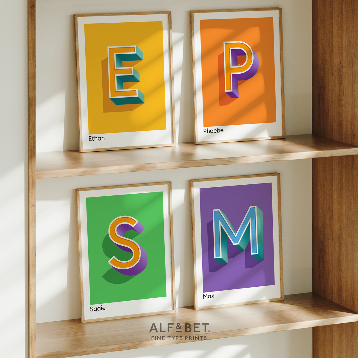 Personalised Name and Letter Prints