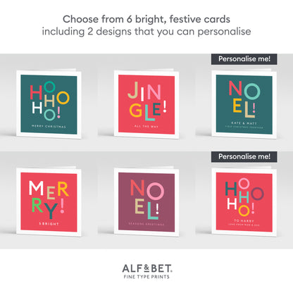 Noel Christmas Greeting Card