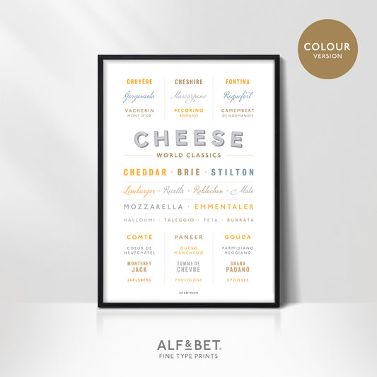 Cheese World Classics Print
