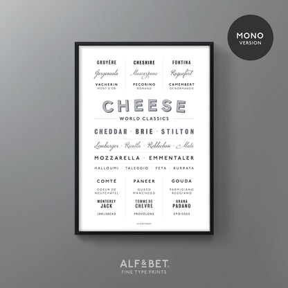 Cheese World Classics Print
